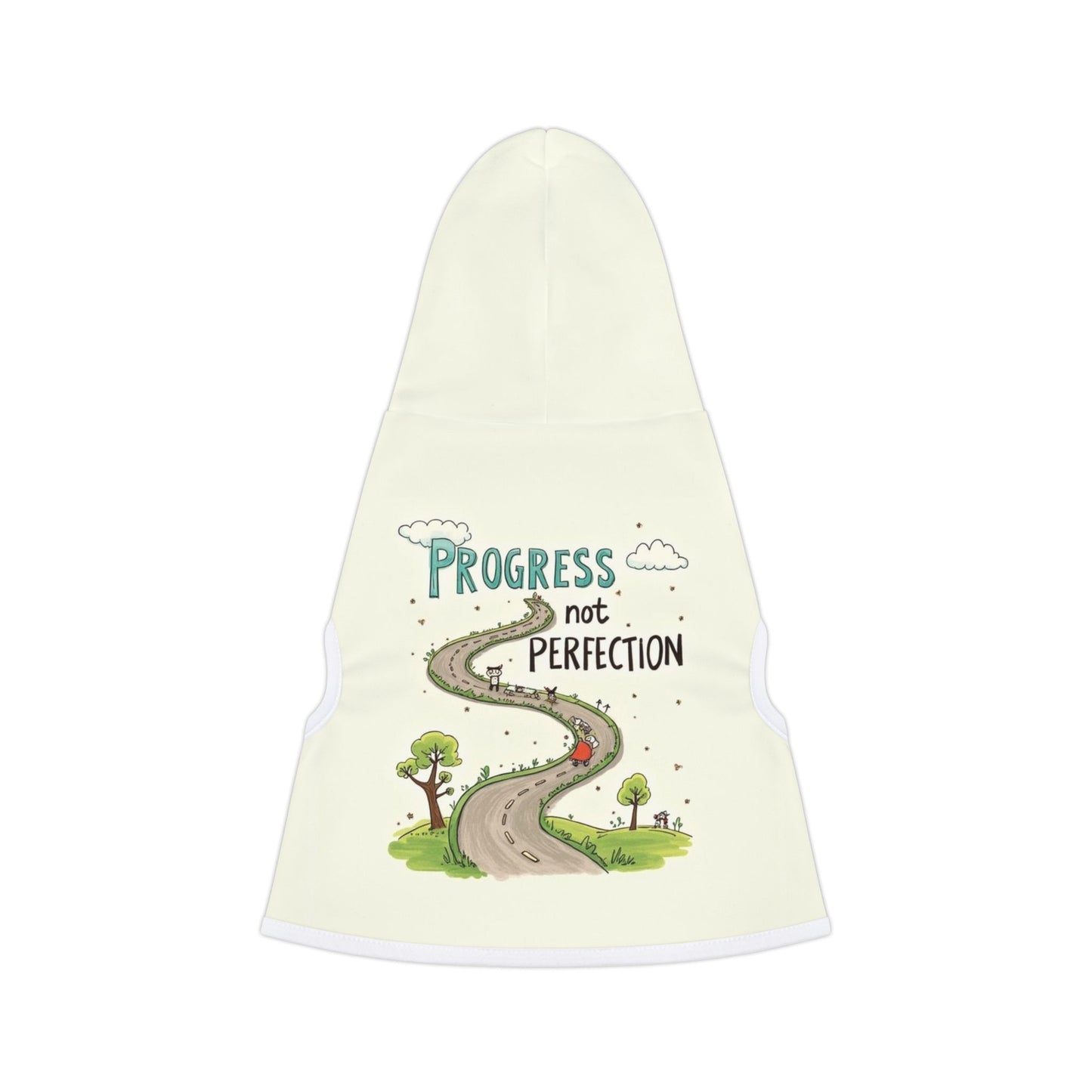 "Progress not perfection" hoodie,cute gift to pets