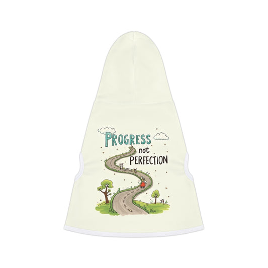 "Progress not perfection" hoodie,cute gift to pets